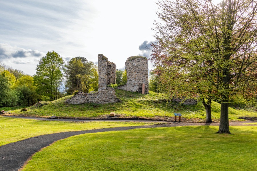 Lochore Castle Castle in Ballingry, Fife Stravaiging around Scotland